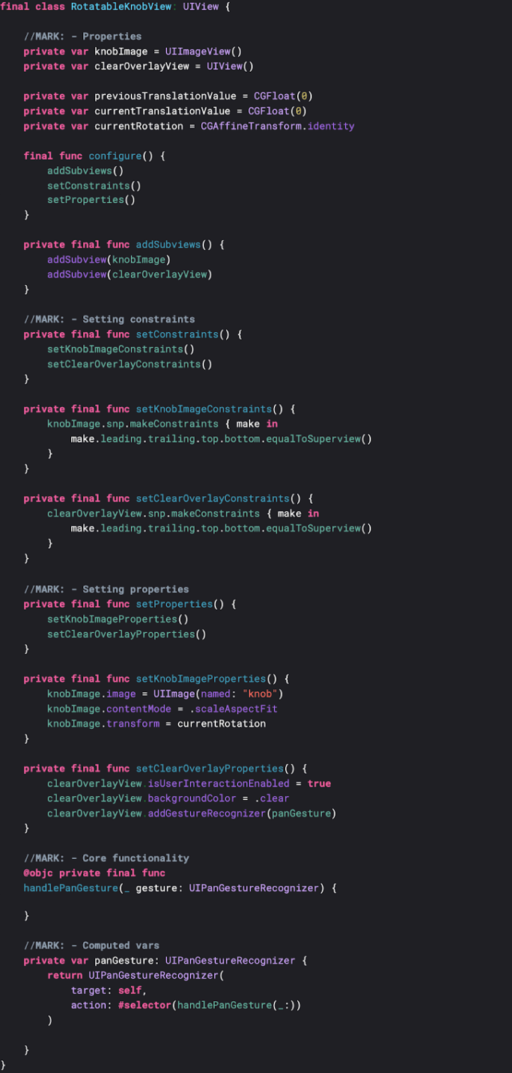 Swift Guide: Making a Rotatable Knob Control - Step-by-Step - QSD